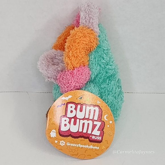 🎃 Fritz Pumpkin Flower 2024 Halloween GroovySpookySeries 5" Bum Bumz by Russ - Picture 2 of 9